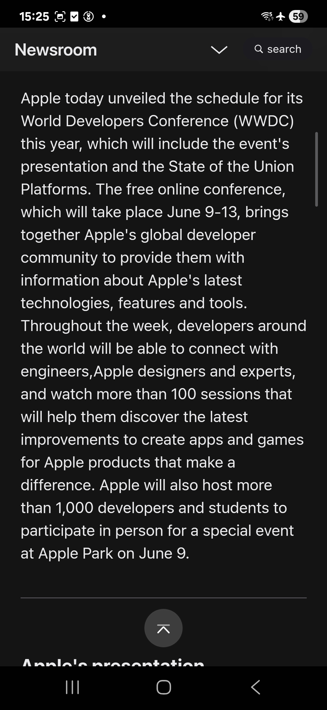 ai translation on samsung galaxy browser