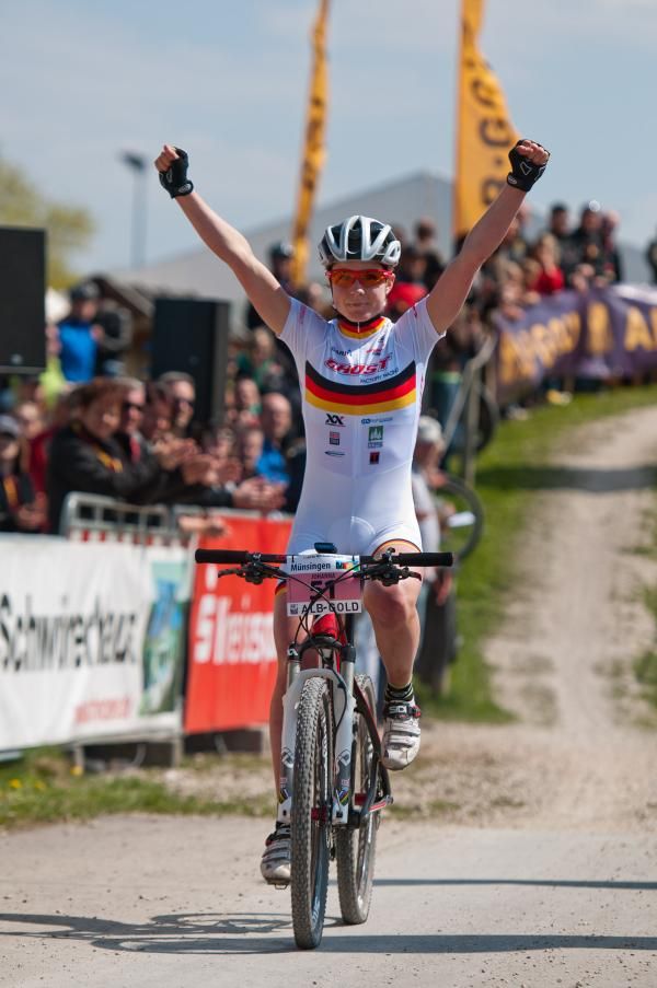 Winner of the junior race.