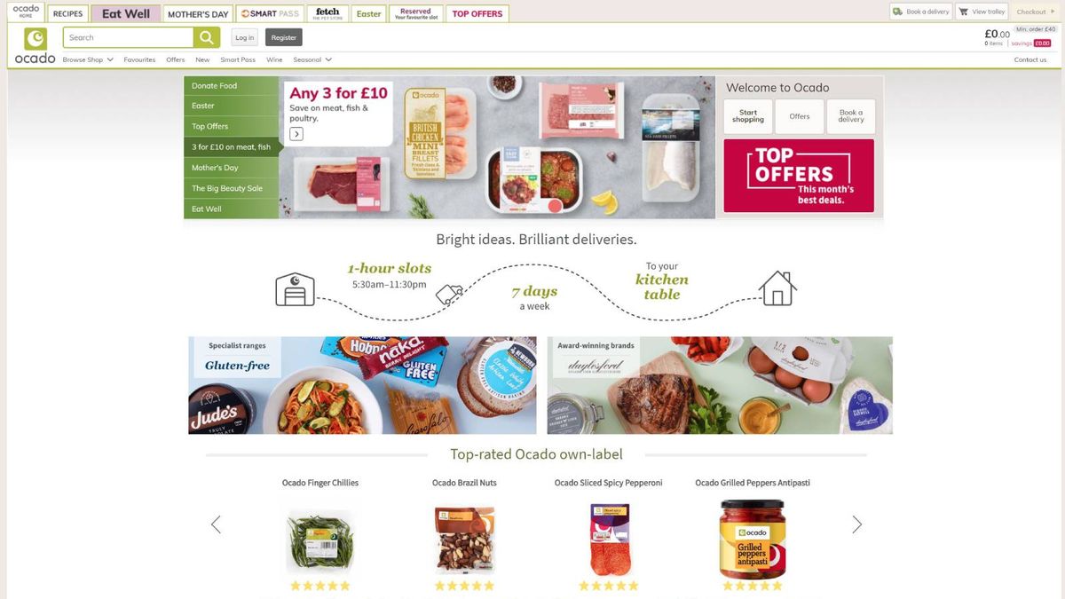 The best online grocery delivery services compared which supermarket