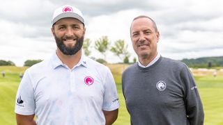 Jon Rahm and Jeff Koski