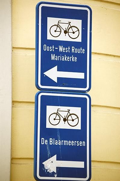 Plenty of bike routes to choose from.