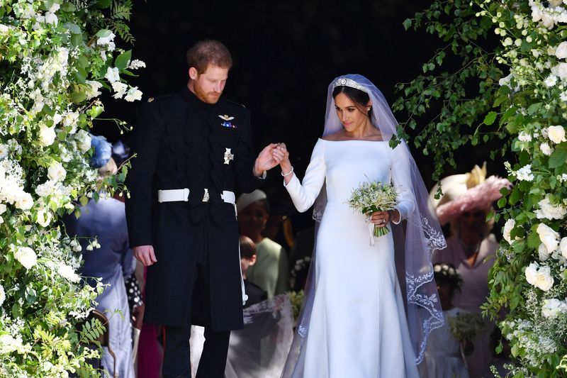 Meghan Markle Givenchy Wedding Dress
