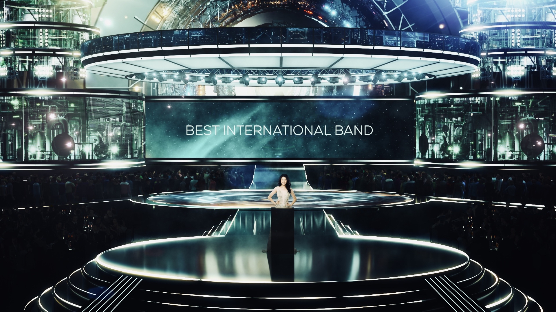 Brit Awards 2026 stage set