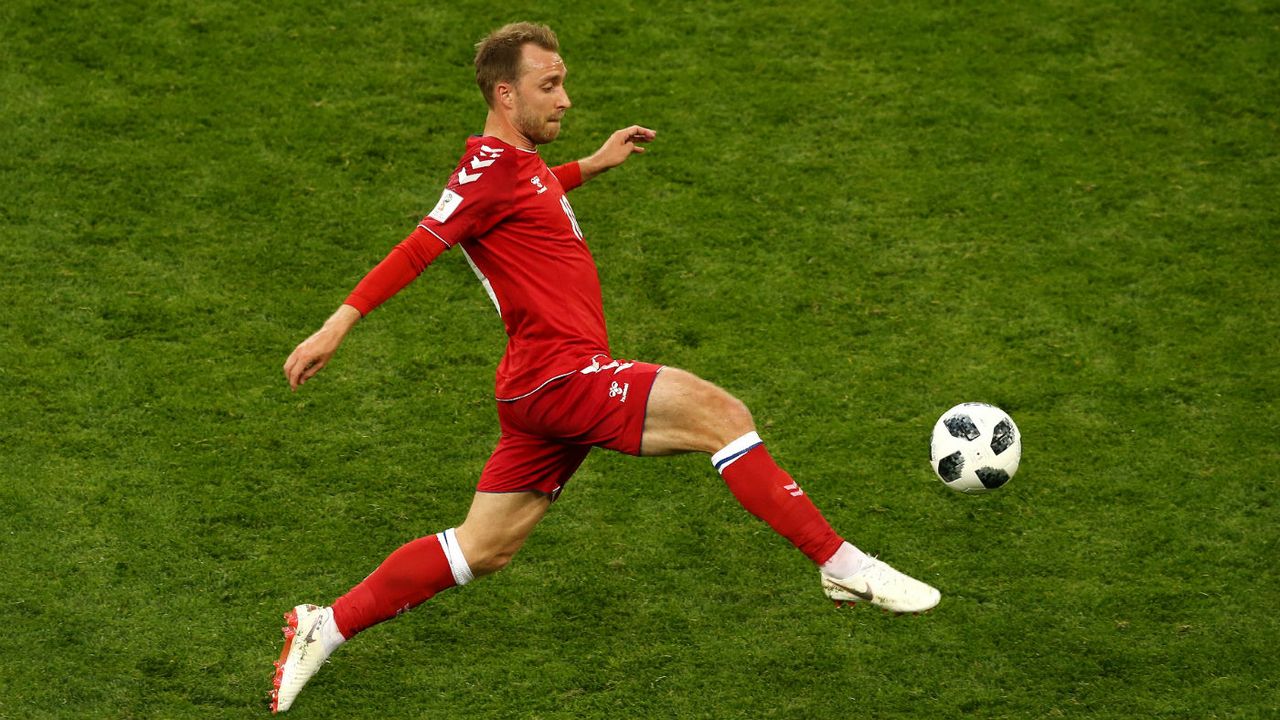 Christian Eriksen Denmark vs. Australia World Cup group C