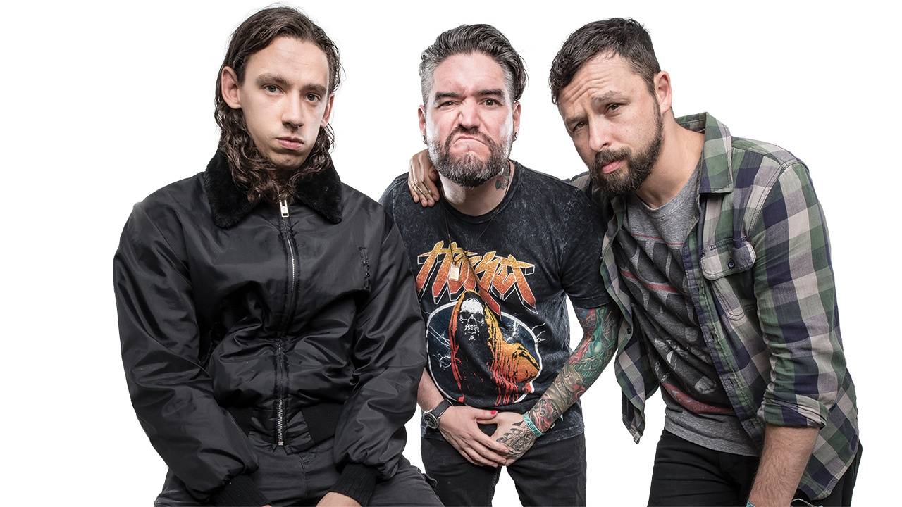 a group shot of ben weinman, eddie Hermida and Jami Morgan