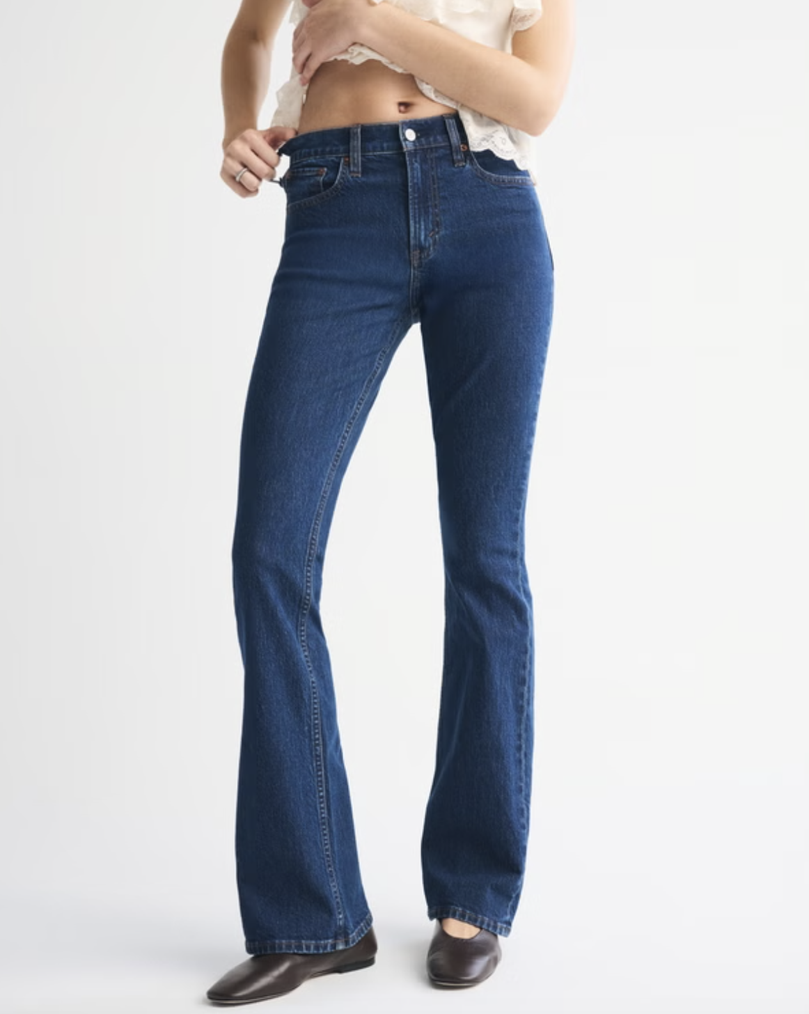 High Rise Bootcut Jean