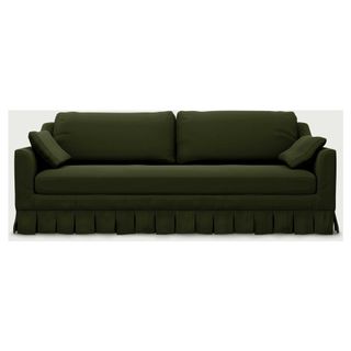 box pleat sofa