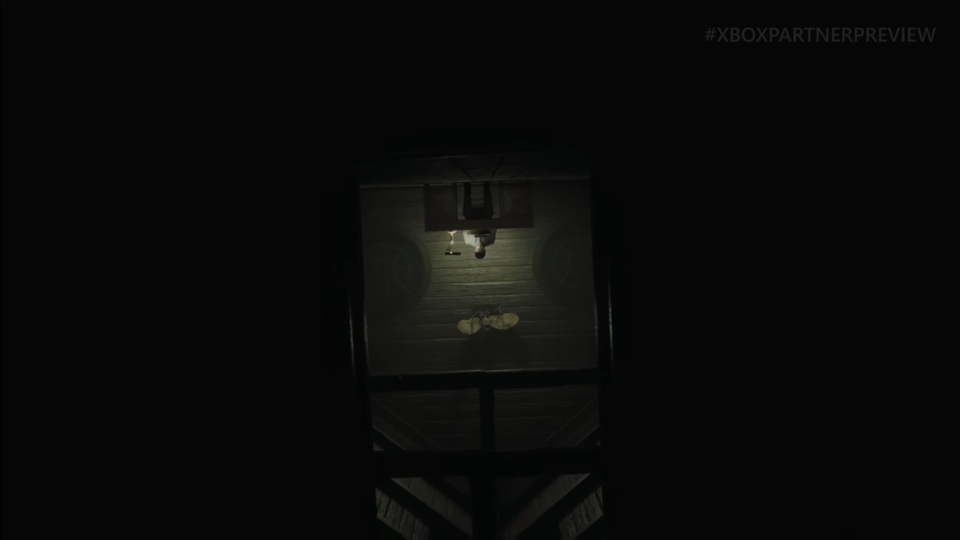 Alan Wake 2 gameplay screenshots of the new character Saga and Alan himself.
