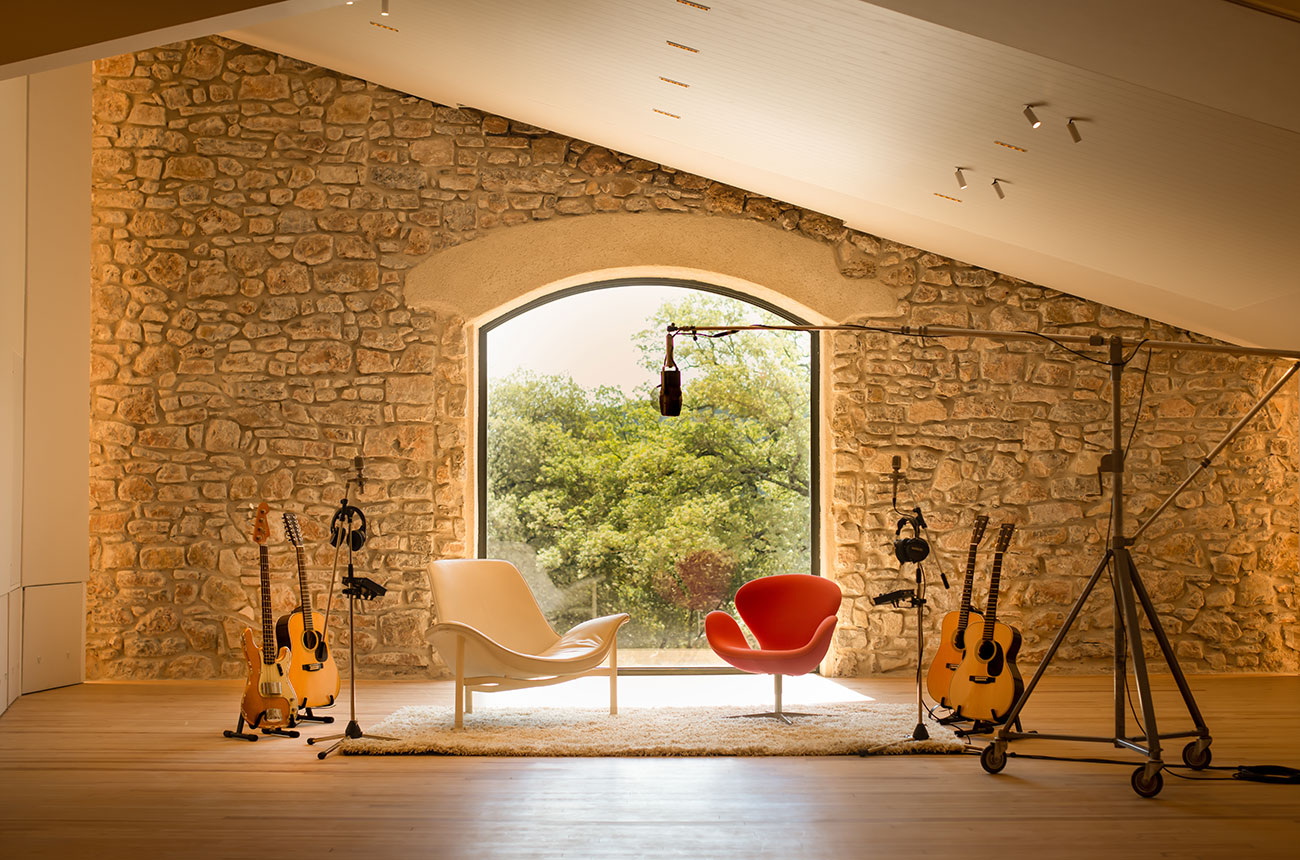 Miraval Studios, live room