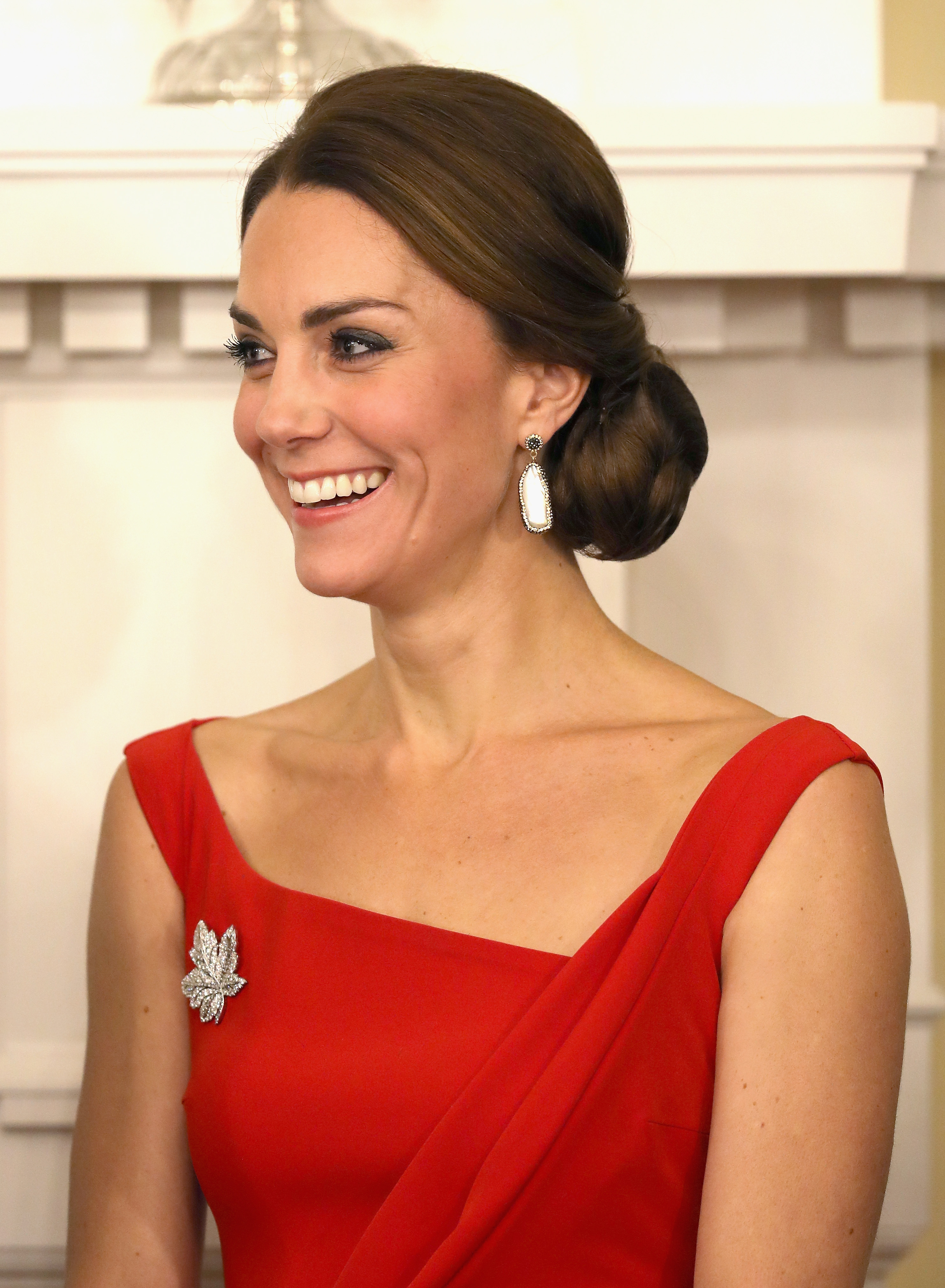 VICTORIA, BC - SEPTEMBER 26: Catherine, Duchess of Cambridge attends a reception at Government House on Day 3 of a Royal Tour of Canada on September 27, 2016 (Photo by Chris Jackson/Getty Images)