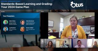 Standards-based learning is discussed during a recent webinar