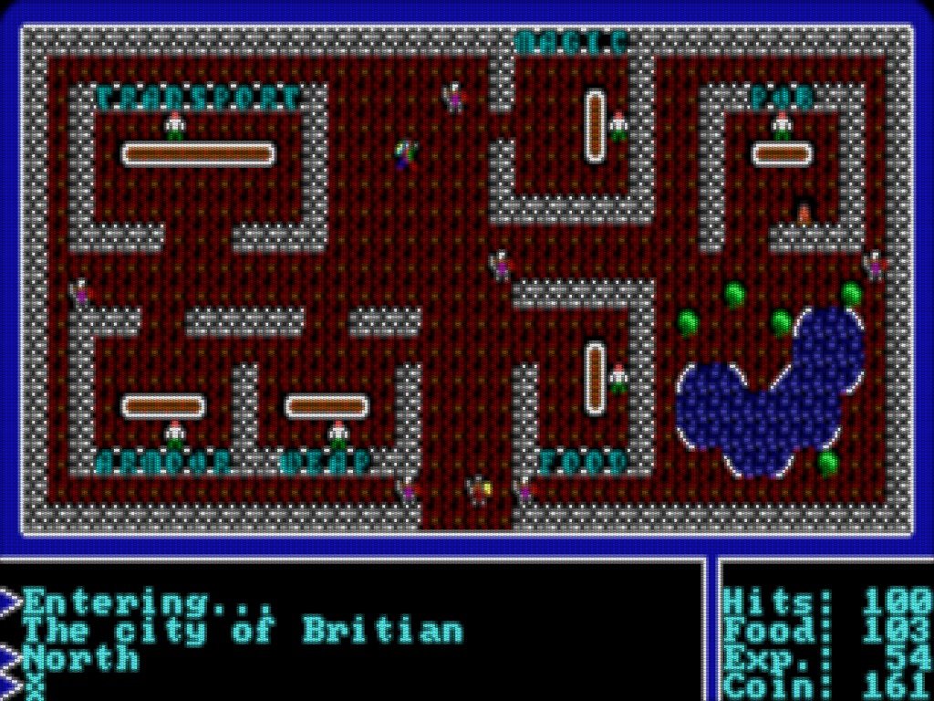 Someone remastered 1981's Ultima with the stellar graphics of