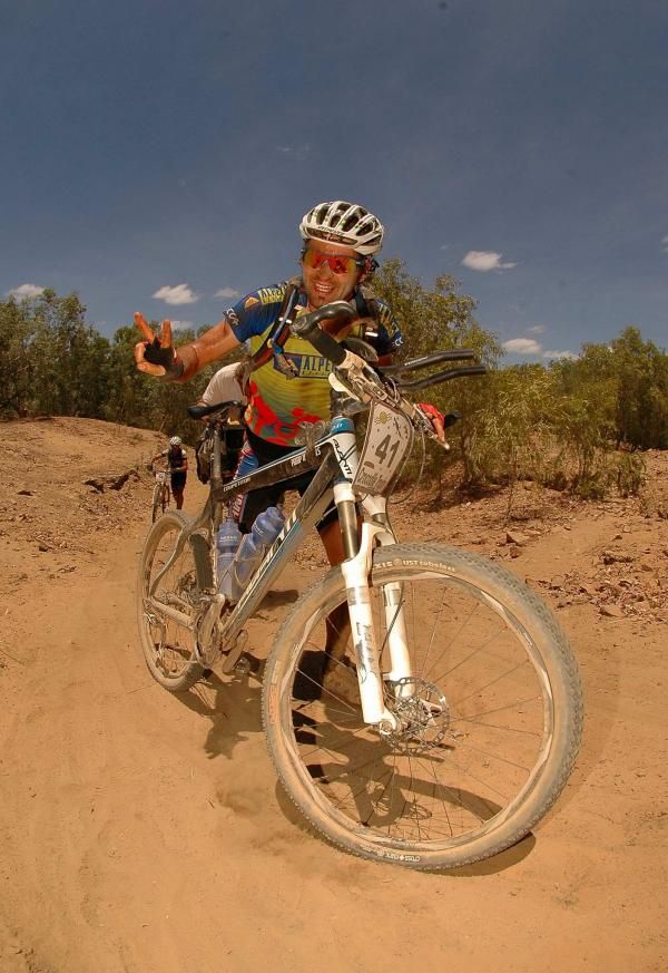 Isaac Tonello of the Tropical Tableland Discovery Team enjoying the ride.
