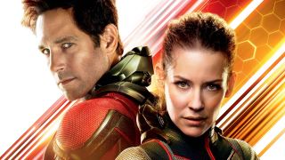 Evangeline Lilly and Paul Rudd in a poster for Ant-Man and the Wasp