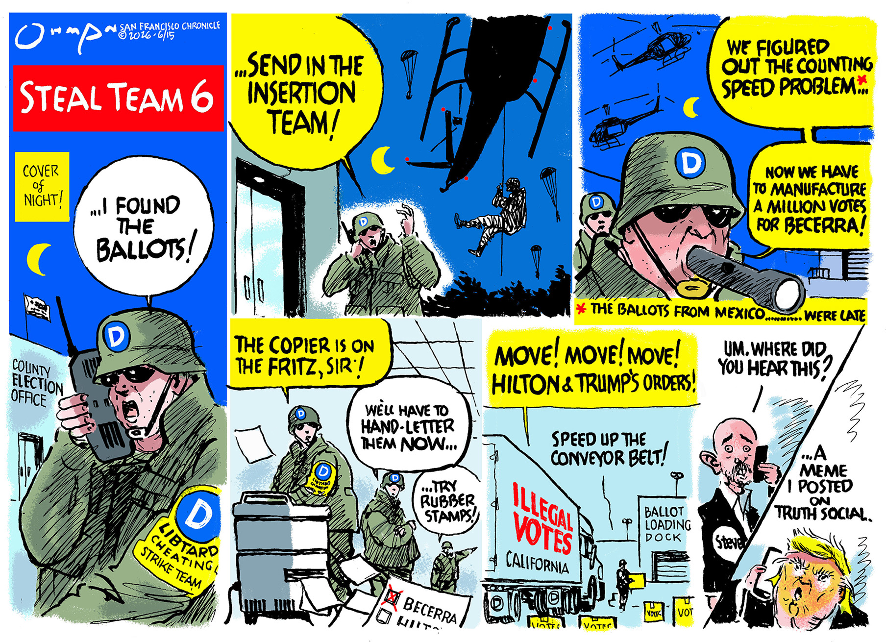 Political Cartoon