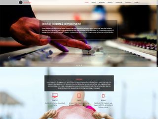 Drupal theme: Drupal 8 Parallax Theme