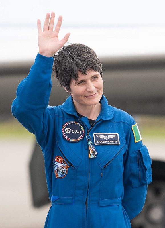 ESA astronaut Samantha Cristoforetti.