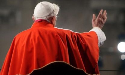 The polarizing Pope Benedict.