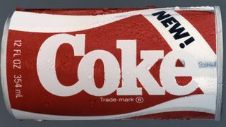 New coke can