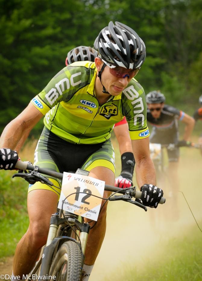 Kerry Werner (BMC) early in the contest