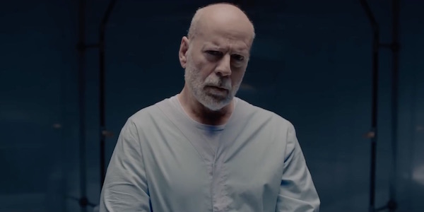 Bruce Willis as David Dunn in Glass