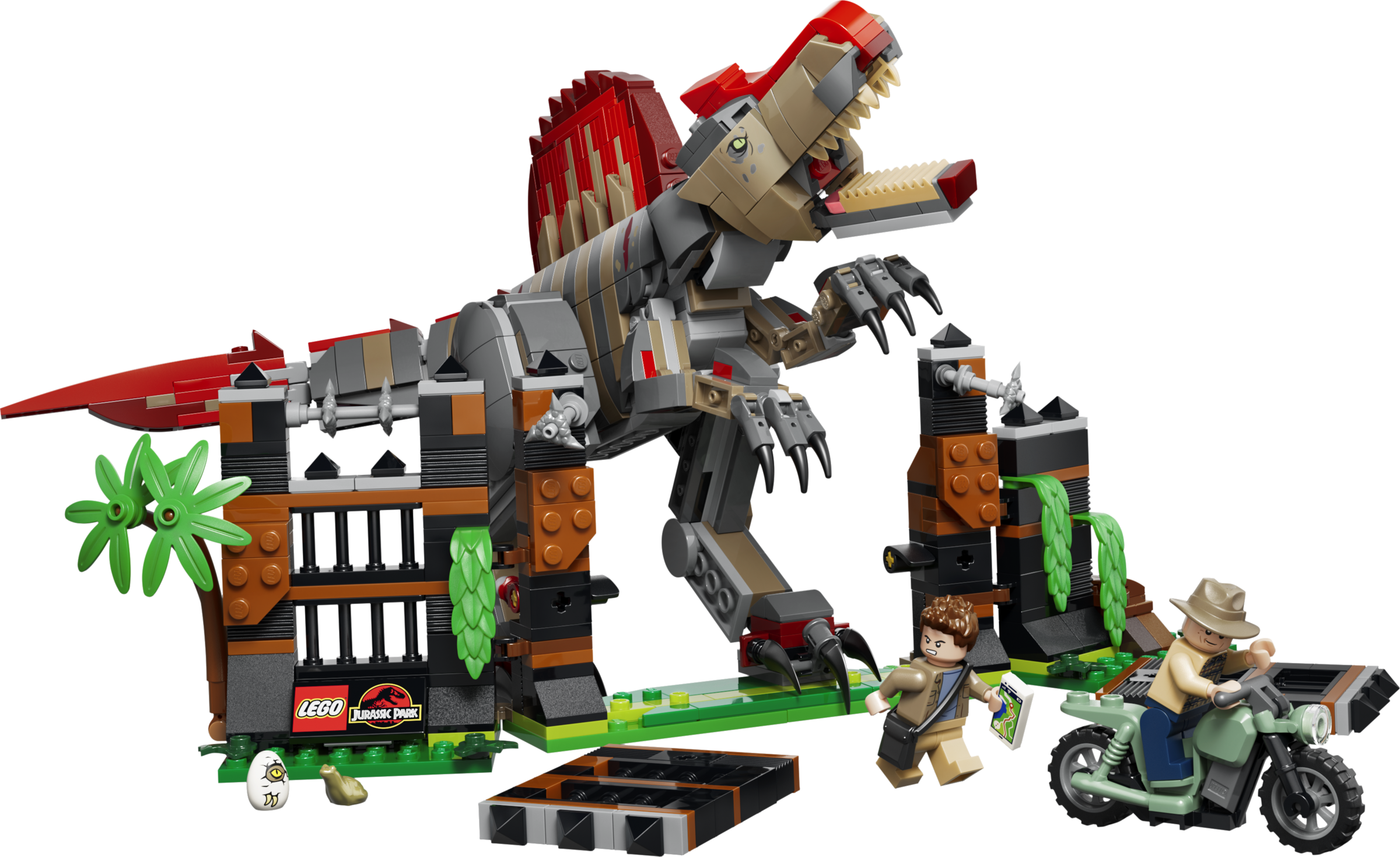 Spinosaurus Dinosaur Escape