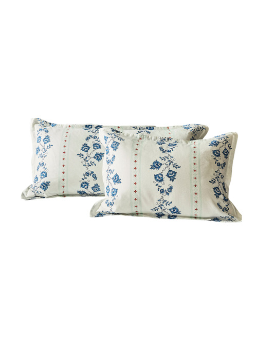 Gracie Cotton Linen Shams, Set of 2