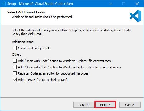 Visual Studio Code additional settings