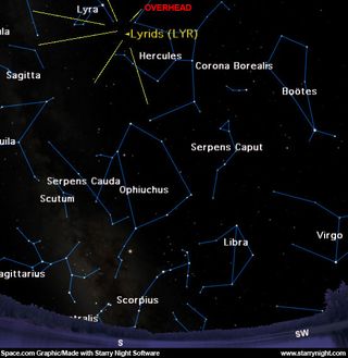 April Meteor Shower May Be Outshined by the Moon | Space