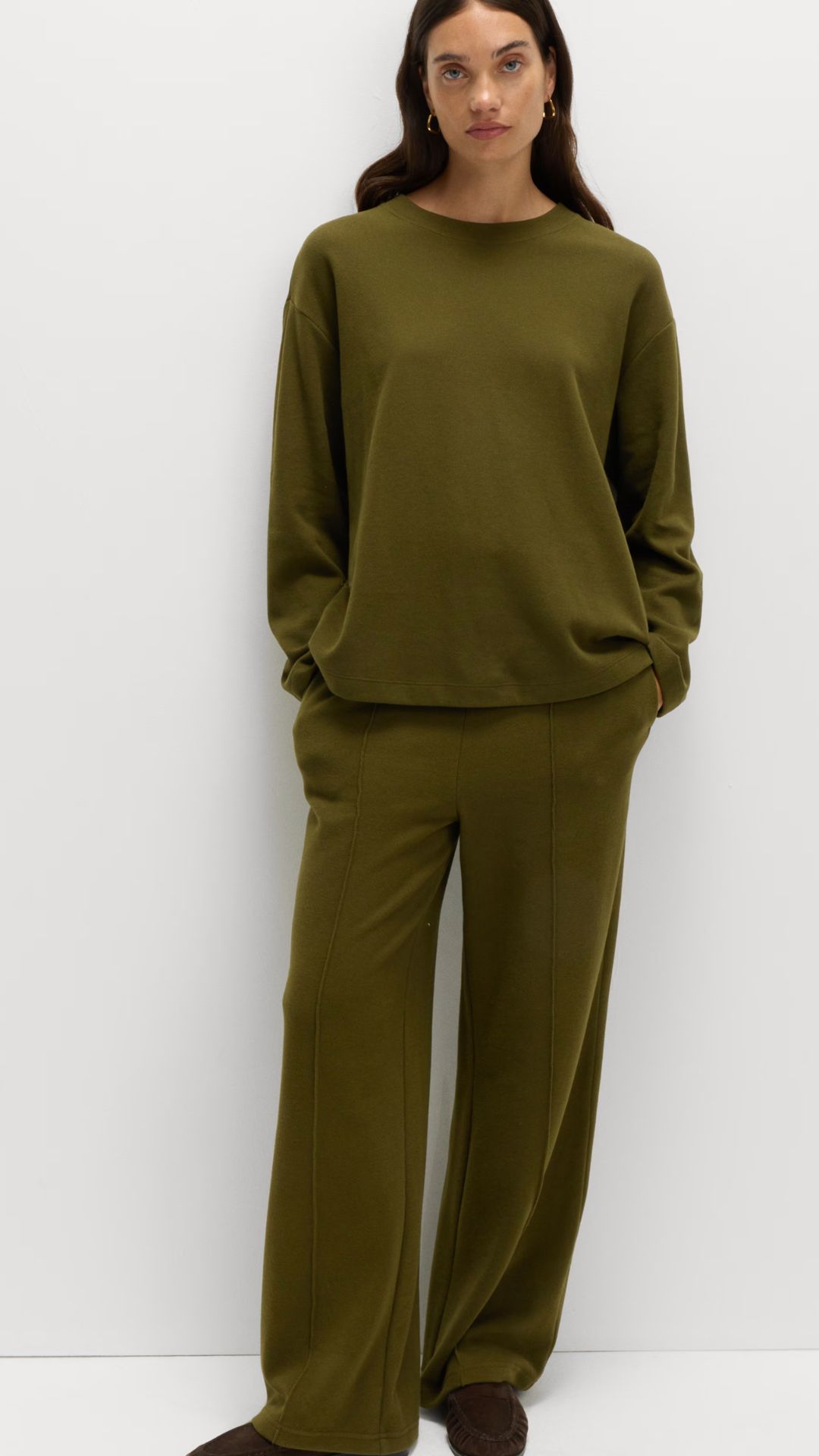 a model wearing M&amp;amp;S loungewear