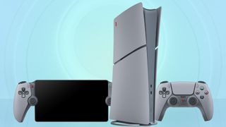 PlayStation 30th Anniversary Collection items on a blue background