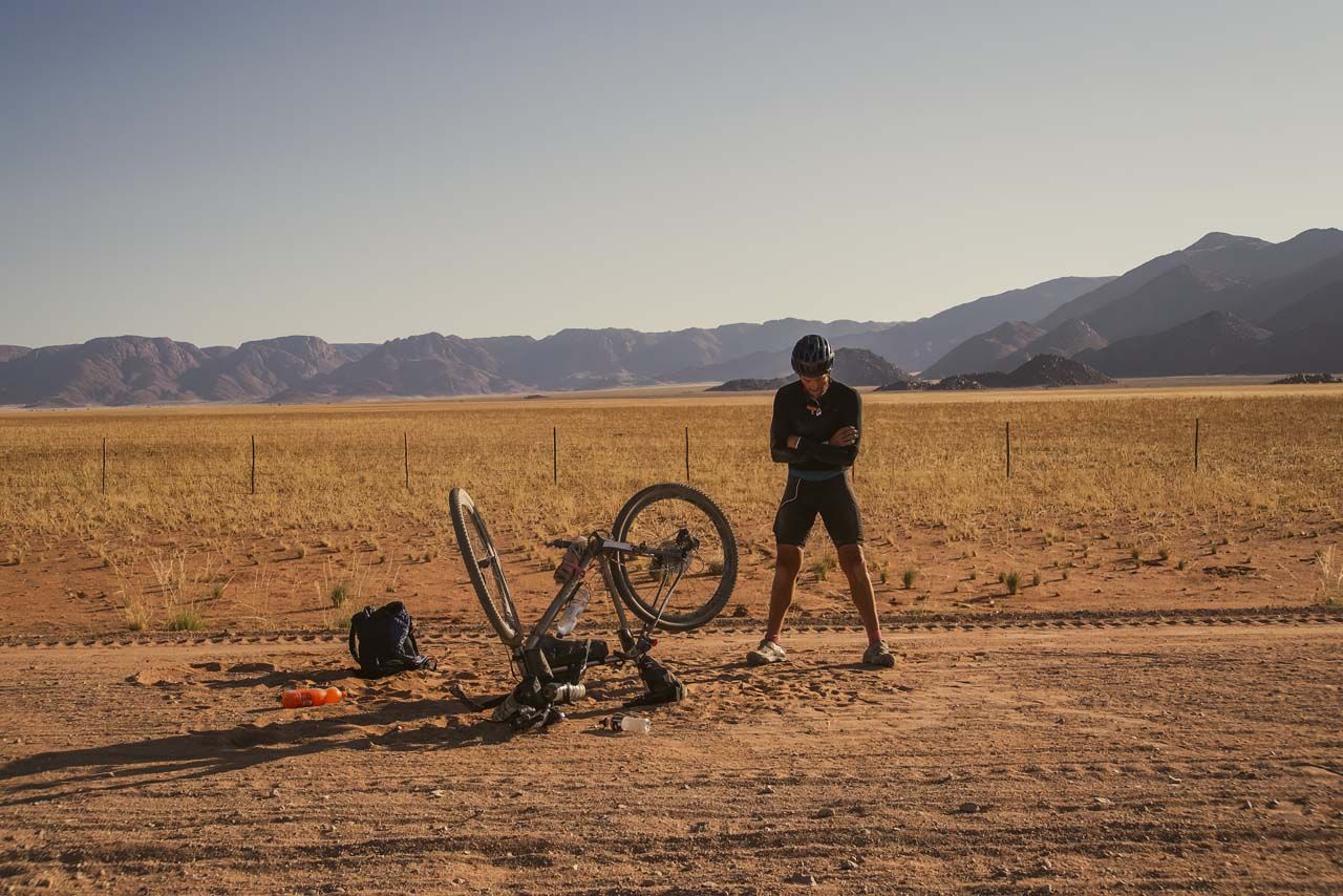 Day 7 of the 2022 Rhino Run, 2,750km from South Africa's Western Cape through to Windhoek in Namibia