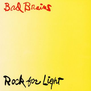 Bad Brains 'Rock for Light' album artwork