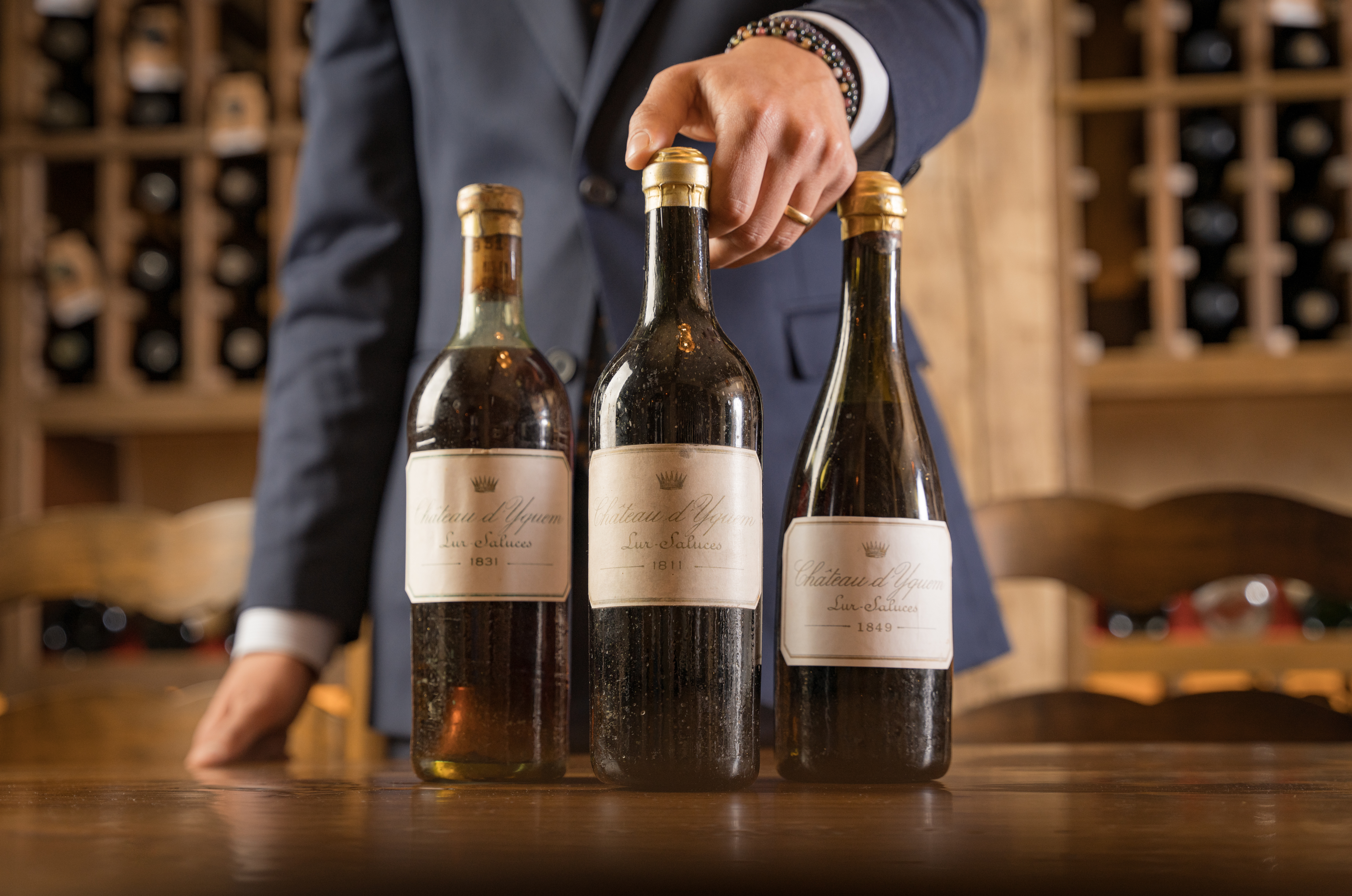 Ch&acirc;teau d'Yquem collection at San Ysidro Ranch
