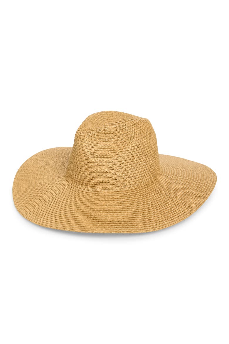 Packable Wide Brim Straw Panama Hat