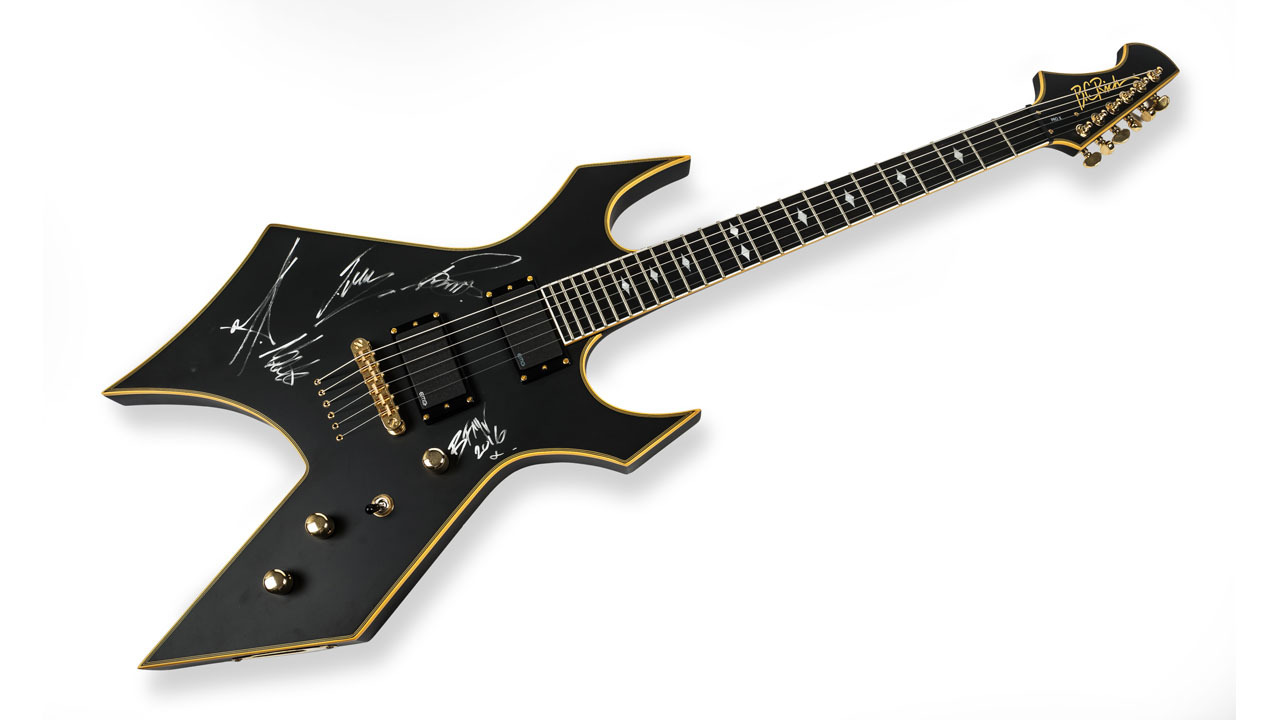 Signed BFMV guitar