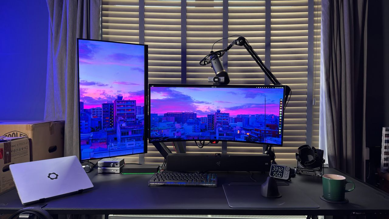 Jacob Ridley's desk