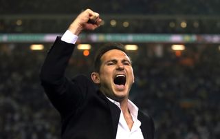 Frank Lampard had the last laugh when Derby edged out Leeds in the play-off semi-final (Nick Potts/PA)