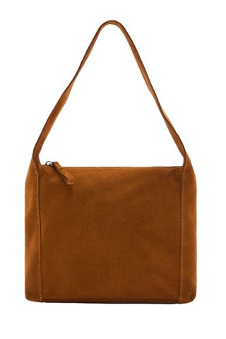 Suede Shoulder Bag