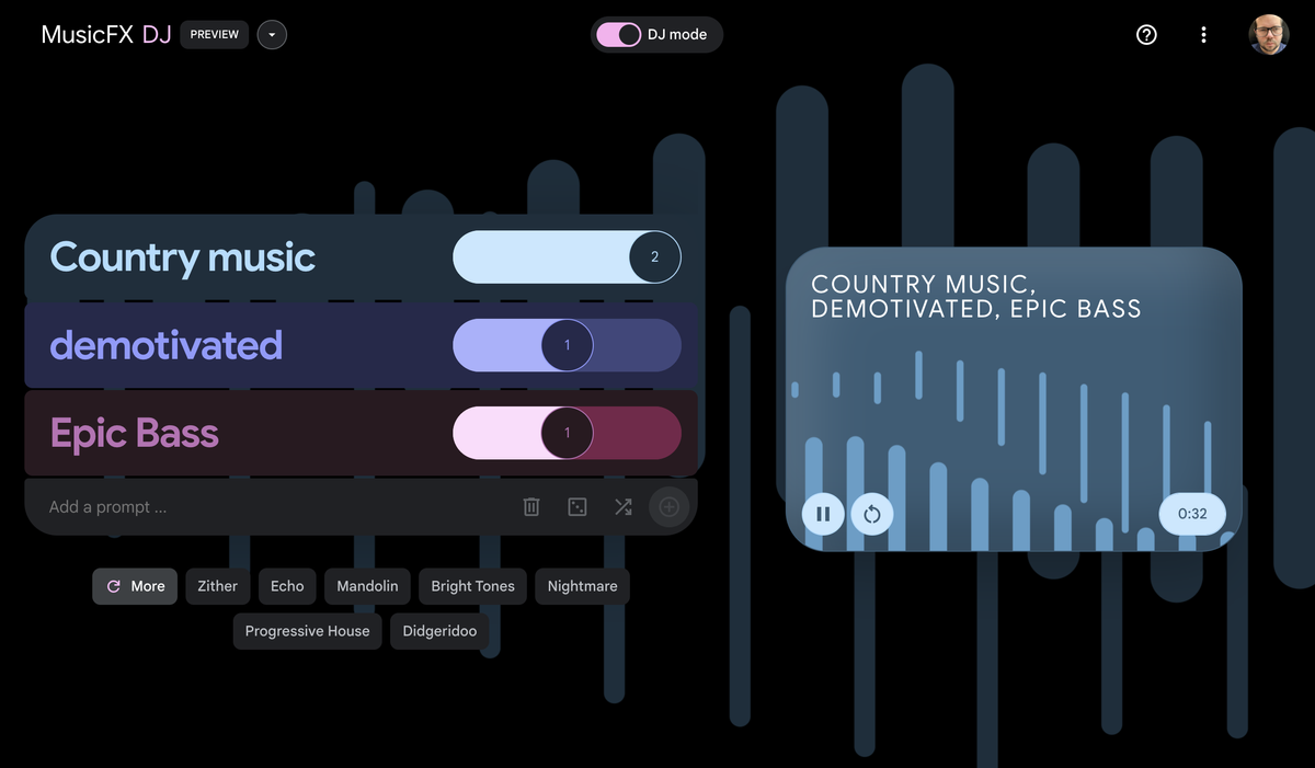 Google MusicFX