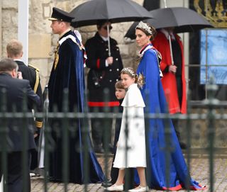 Prince William, Kate Middleton, Princess Charlotte and Prince Louis