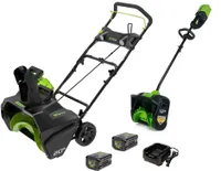 Greenworks 80V 20&rdquo; Snow Blower Set