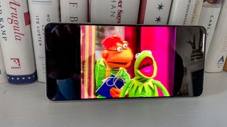 OnePlus 13R streaming the muppets