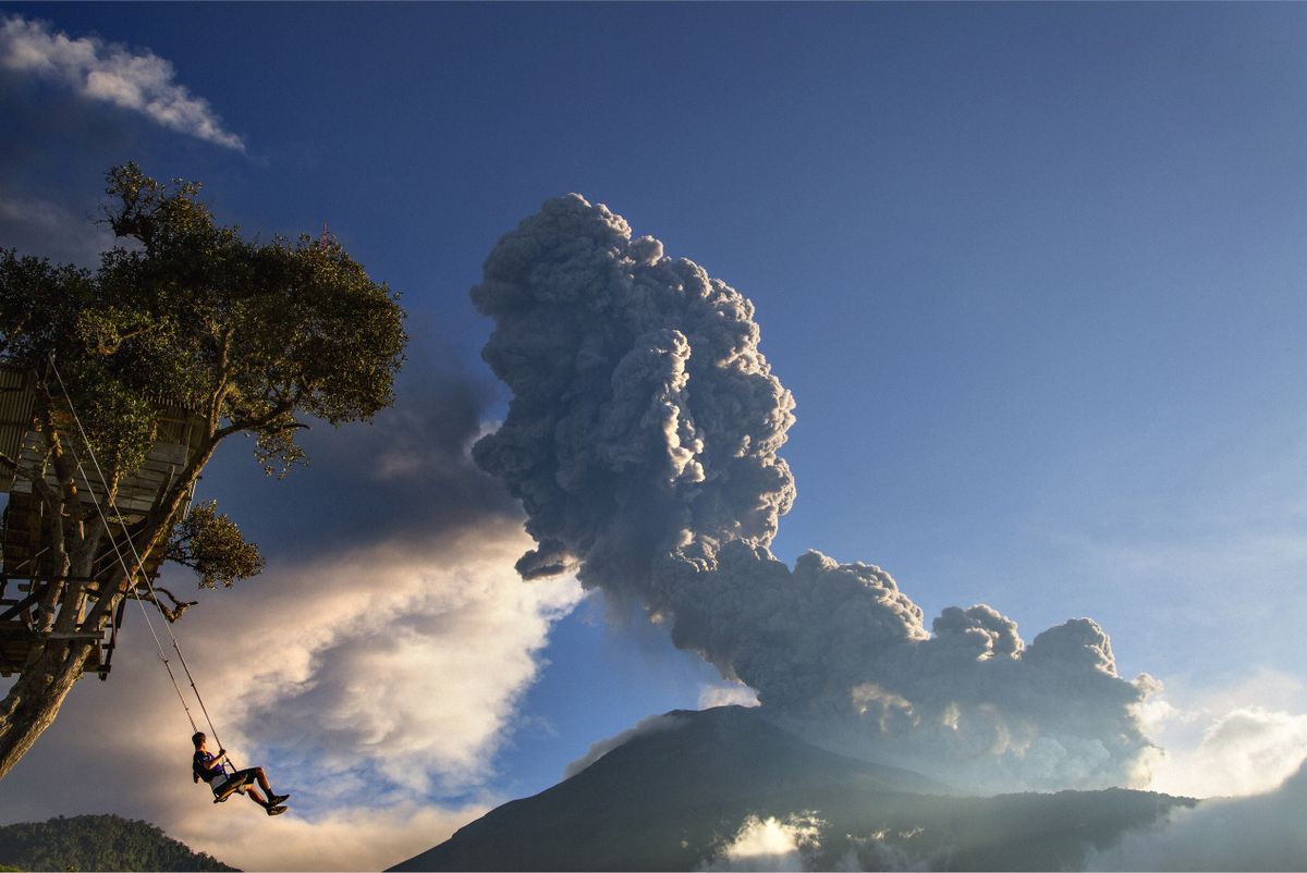 Living With Volcanoes by Cris Toala Olivares