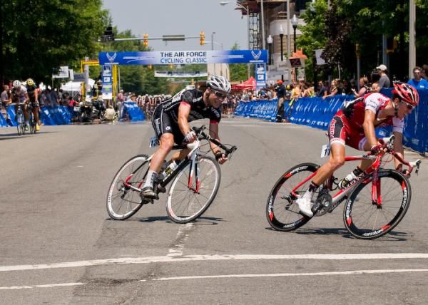 After the break lapped the field, the attacks started.