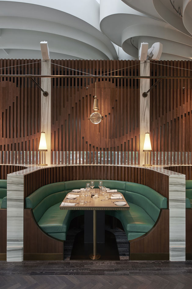 The Continental dinning area Hong Kong, China