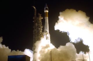 SOHO was launched by an Atlas II-AS (AC-121) from Cape Canaveral Air Station (today Cape Canaveral Space Force Station) in Florida on Dec. 2, 1995