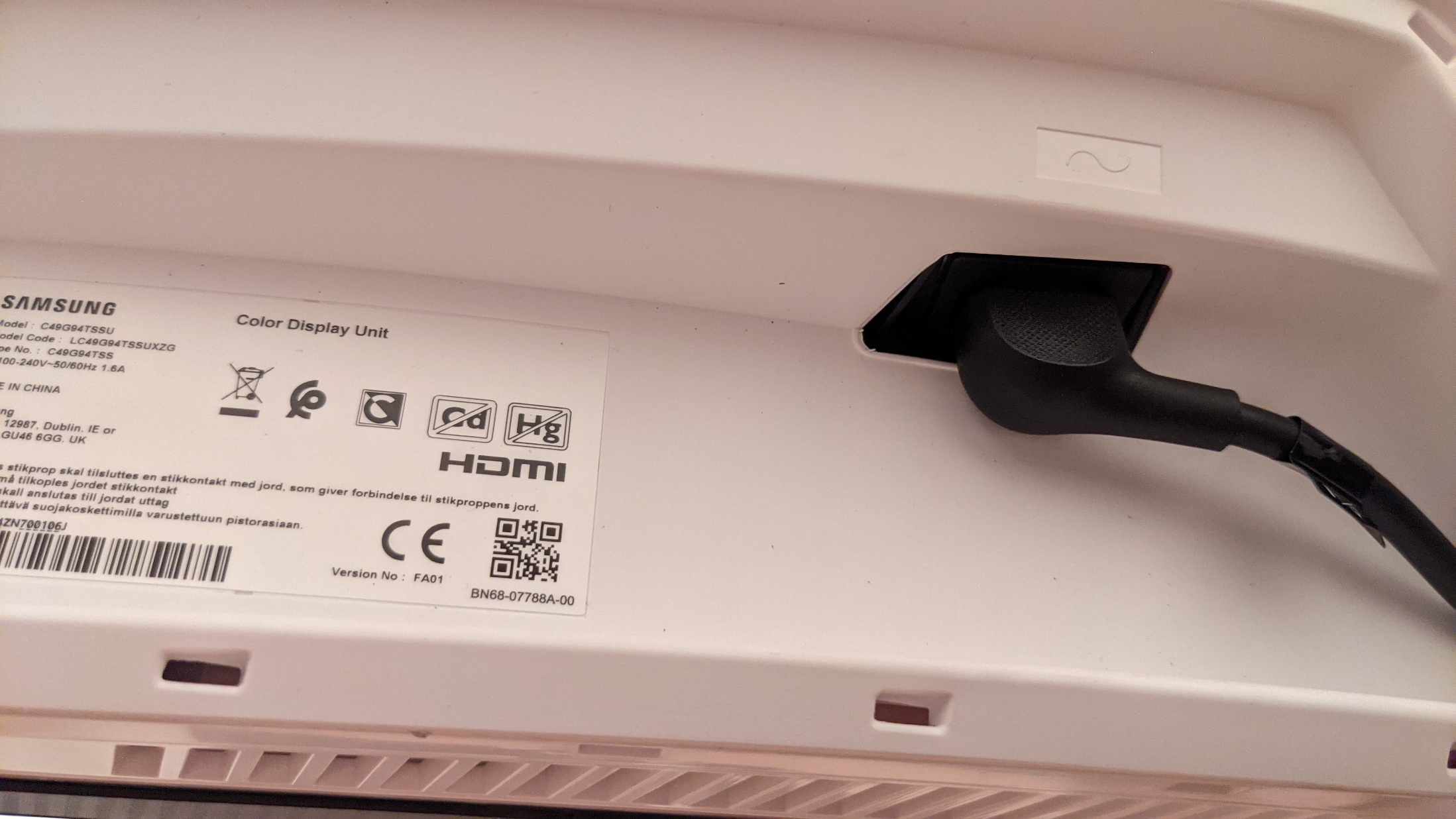 Samsung Odyssey G9
