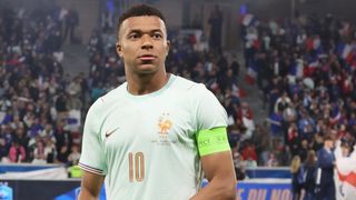 Kylian Mbappe of France during a pre-World Cup friendly vs Northern Ireland