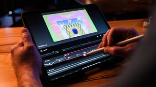 Procreate Dreams; adding music to an animation on an ipad